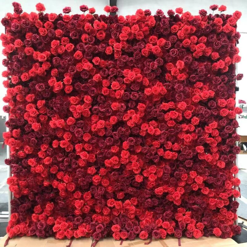 Artificial flower Wall