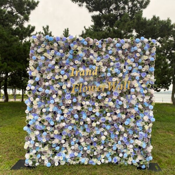 Artificial flower Wall