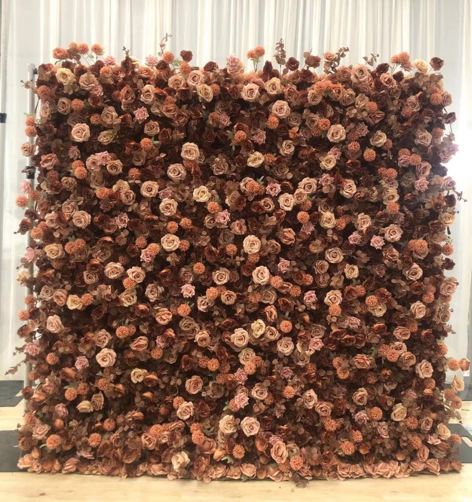 Artificial flower Wall