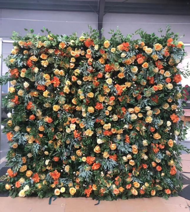 artificial flower wall
