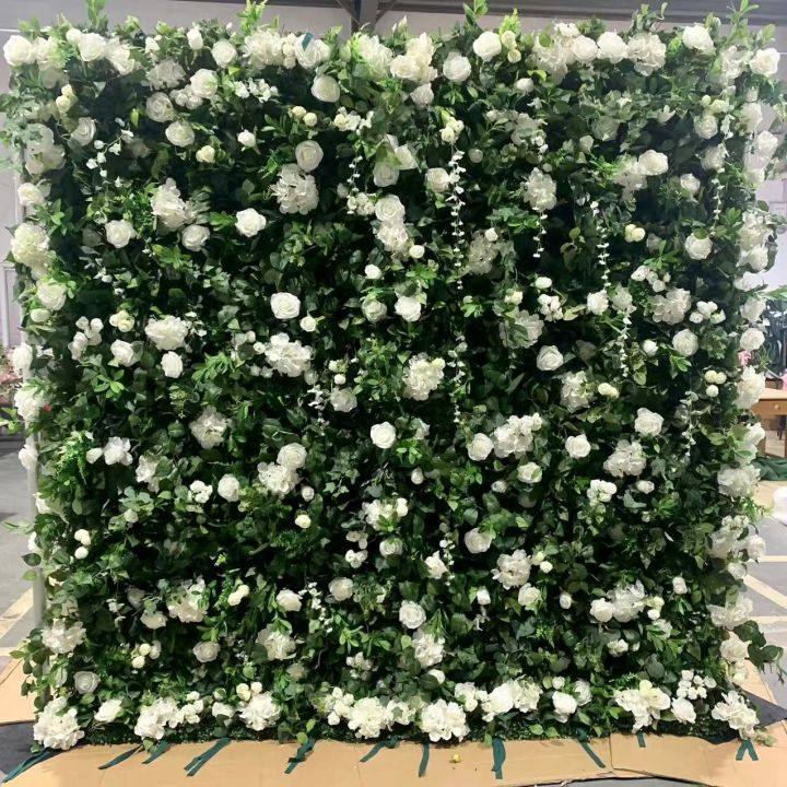Artificial flower wall
